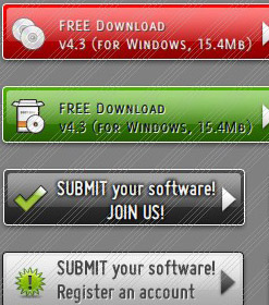 Graphics Website Button Linux Flash Maker Freeware