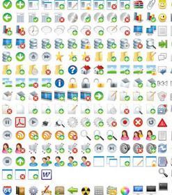 Icons For Web Navigation Sample For Simple Flash Header Animation