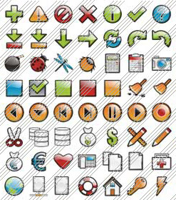 Online Icon Badge Creator Free Flash Menu On Mouse Over