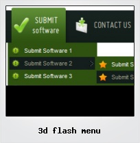 3d Flash Menu