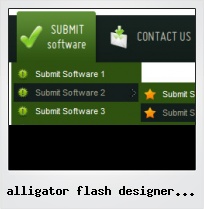Alligator Flash Designer Menu Template