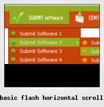 Basic Flash Horizontal Scroll