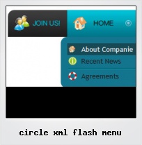 Circle Xml Flash Menu