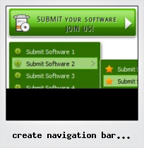 Create Navigation Bar Using Flash