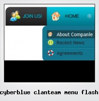 Cyberblue Clanteam Menu Flash