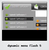 Dynamic Menu Flash 5