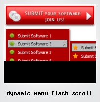 Dynamic Menu Flash Scroll