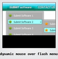Dynamic Mouse Over Flash Menu