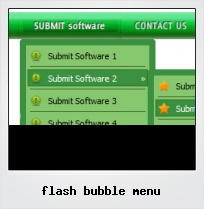 Flash Bubble Menu