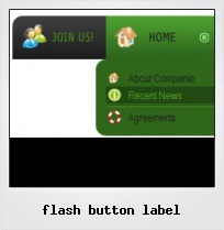 Flash Button Label