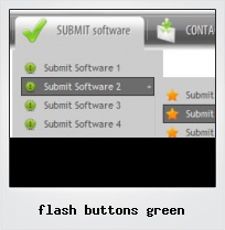 Flash Buttons Green