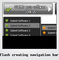 Flash Creating Navigation Bar