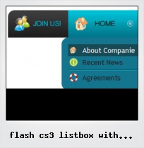 Flash Cs3 Listbox With Horizontal Scroll