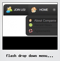 Flash Drop Down Menu Source Code