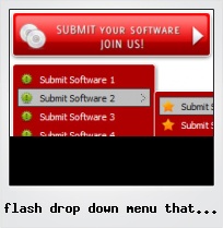 Flash Drop Down Menu That Expands