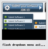 Flash Dropdown Menu As2 Sample