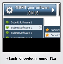Flash Dropdown Menu Fla