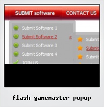 Flash Gamemaster Popup