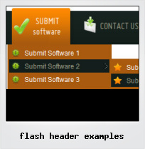 Flash Header Examples