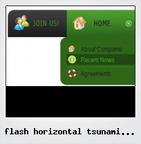 Flash Horizontal Tsunami Menu Cs4