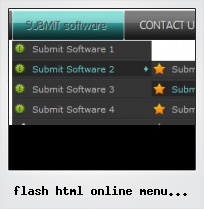 Flash Html Online Menu Builder
