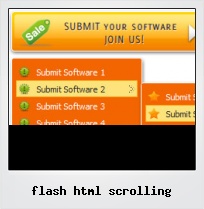 Flash Html Scrolling