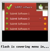 Flash Is Covering Menu In Firefox
