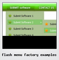 Flash Menu Factory Examples