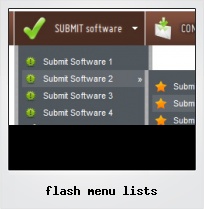 Flash Menu Lists