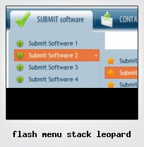 Flash Menu Stack Leopard