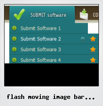 Flash Moving Image Bar Free Template