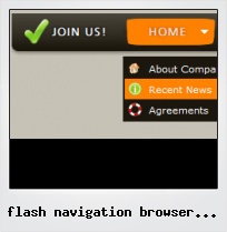 Flash Navigation Browser Window