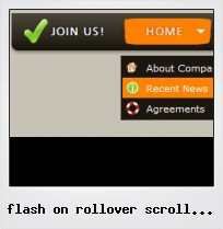 Flash On Rollover Scroll Text Template