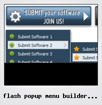 Flash Popup Menu Builder Frames