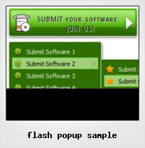 Flash Popup Sample