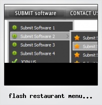 Flash Restaurant Menu Template