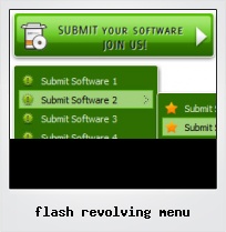 Flash Revolving Menu