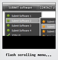 Flash Scrolling Menu Javascript