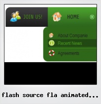 Flash Source Fla Animated Menus