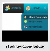 Flash Templates Bubble