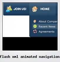 Flash Xml Animated Navigation