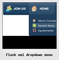 Flash Xml Dropdown Menu