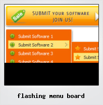 Flashing Menu Board