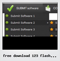 Free Download 123 Flash Menu Template