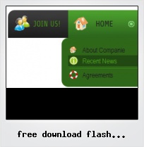 Free Download Flash Button Template