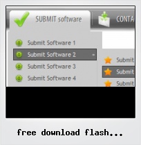 Free Download Flash Horizontal Button