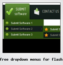 Free Dropdown Menus For Flash