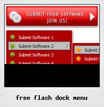 Free Flash Dock Menu