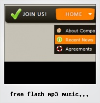 Free Flash Mp3 Music Player Template