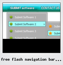 Free Flash Navigation Bar Template